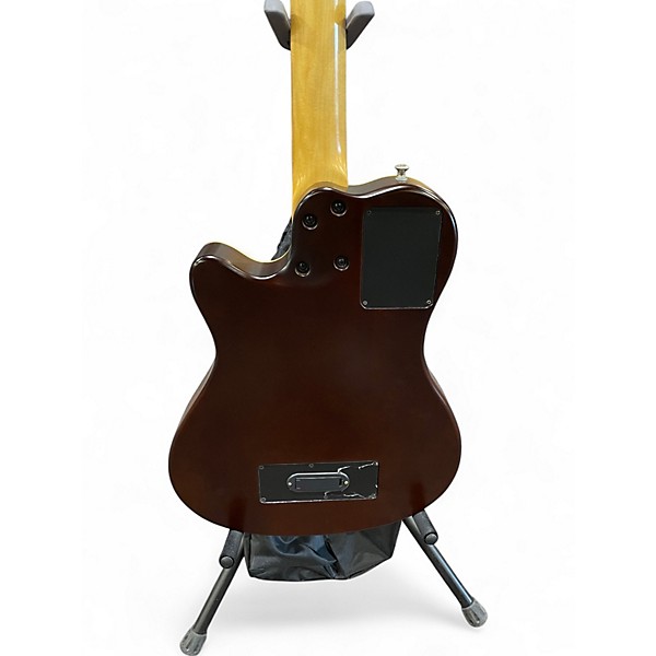 Used Godin A4 SA Natural Electric Bass Guitar