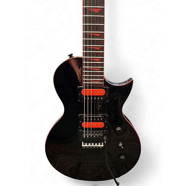 Used Kramer Assault 220 FR Black Solid Body Electric Guitar