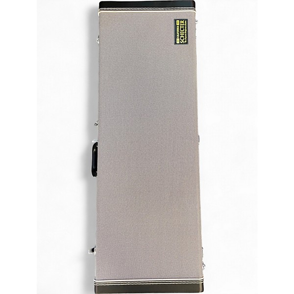 Used Schecter Guitar Research NICK JOHNSTON USA SIGNATURE Olympic White Solid Body Electric Guitar