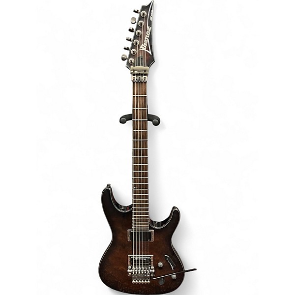 Used Ibanez S620EXFB Brown Sunburst Solid Body Electric Guitar