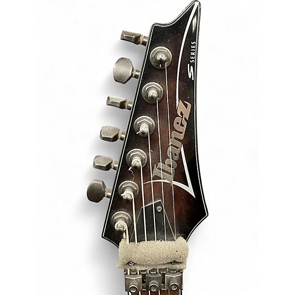 Used Ibanez S620EXFB Brown Sunburst Solid Body Electric Guitar