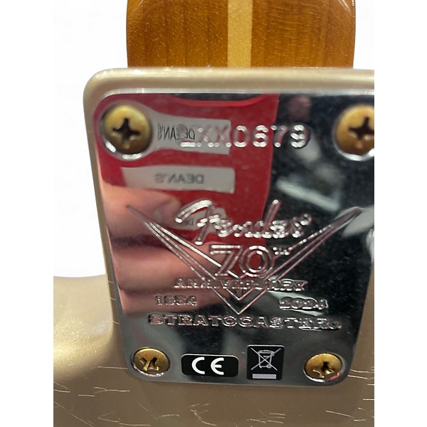 Used Fender Custom Shop LTD 70th Anniversary 1954 Roaster Maple Neck shorelin Solid Body Electric Guitar