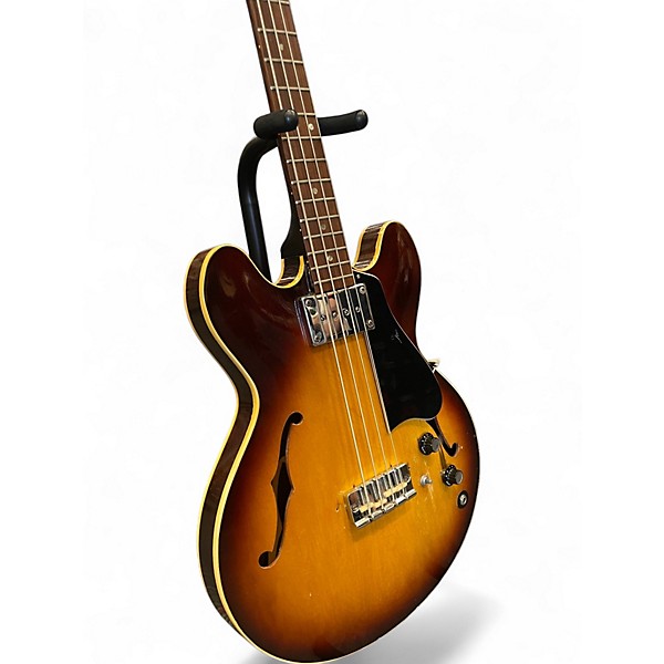 Used 1968 Gibson EB2 3 Tone Sunburst Electric Bass Guitar