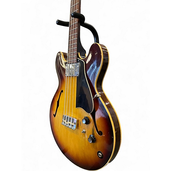 Used 1968 Gibson EB2 3 Tone Sunburst Electric Bass Guitar