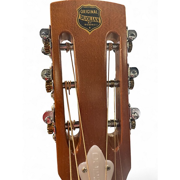 Used Dobro duolian Natural Resonator Guitar