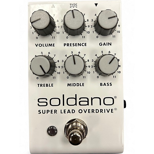 Used Soldano SUPER LEAD OVERDRIVE Effect Pedal