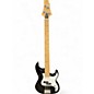 Used Samick Corsair Black and White Electric Bass Guitar thumbnail