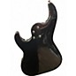 Used Samick Corsair Black and White Electric Bass Guitar