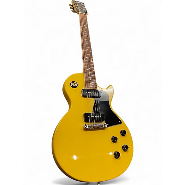 Used 2022 Gibson Les Paul Special TV Yellow Solid Body Electric Guitar