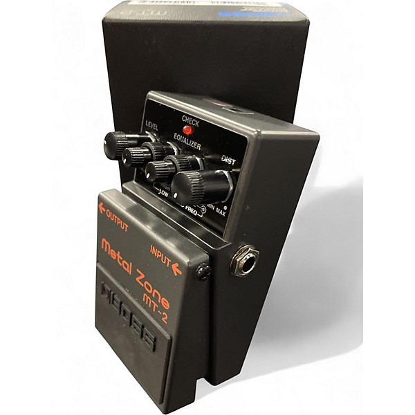 Used BOSS MT2 Metal Zone Distortion Effect Pedal