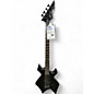 Used B.C. Rich PLATINUM SERIES WARLOCK BASS Black Electric Bass Guitar thumbnail