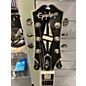 Used Epiphone Les Paul Custom Silverburst Solid Body Electric Guitar