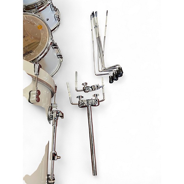 Used PDP by DW 7 Piece MAPLE CUSTOM Pearl White Drum Kit