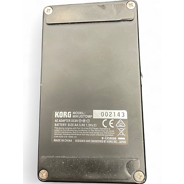 Used KORG Miku Stomp Effect Processor