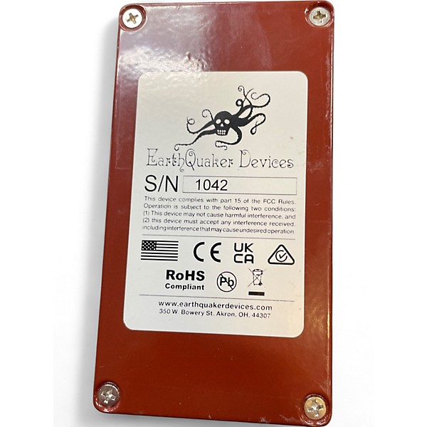 Used EarthQuaker Devices GARY Effect Pedal