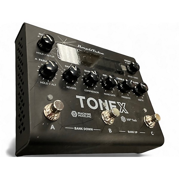 Used IK Multimedia Amplitube Tone X Effect Processor