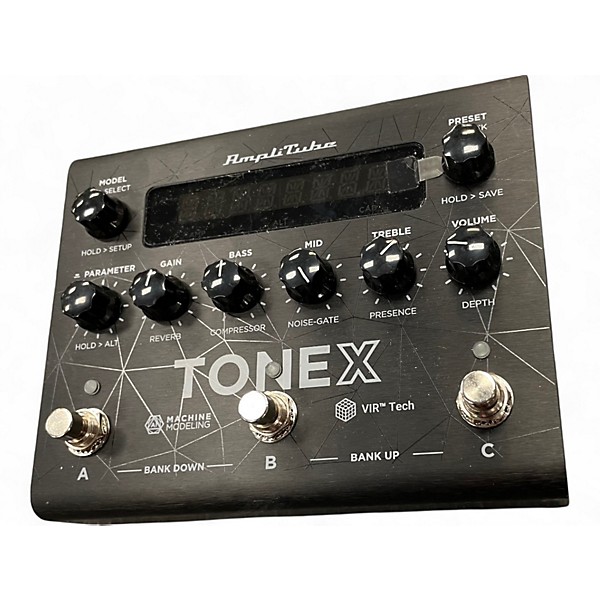 Used IK Multimedia Amplitube Tone X Effect Processor