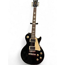 Used Burny Super Grade black Solid Body Electric Guitar