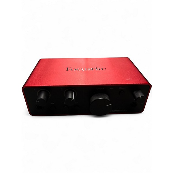 Used Focusrite Scarlett Solo Studio Audio Interface