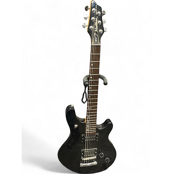 Used Washburn BT2 Black Solid Body Electric Guitar