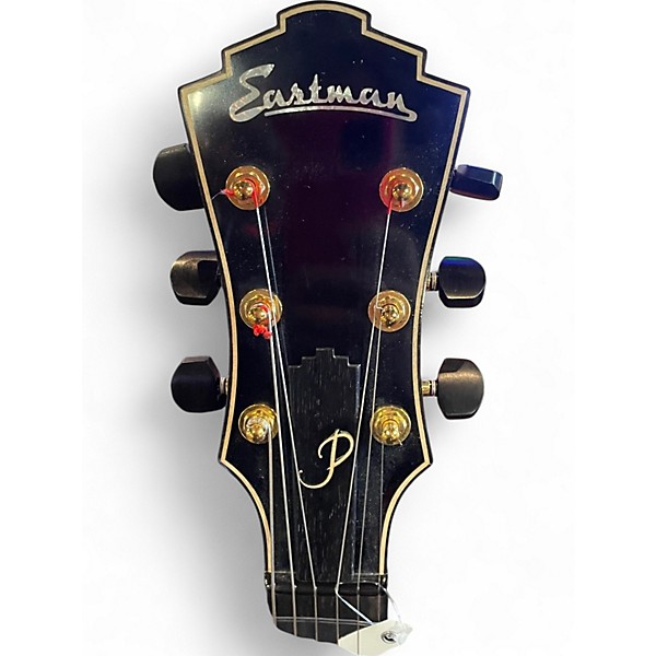 Used 2022 Eastman AR380CE-HB John Pisano Vintage Natural Acoustic Electric Guitar