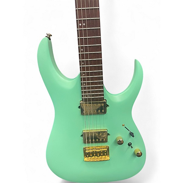 Used 2023 Ibanez 1P-01 Seafoam Green Solid Body Electric Guitar
