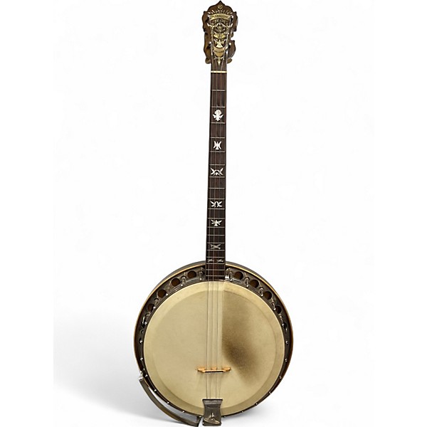 Vintage 1925 Paramount tenor banjo Antique Natural Banjo