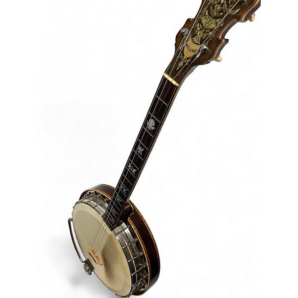 Vintage 1925 Paramount tenor banjo Antique Natural Banjo