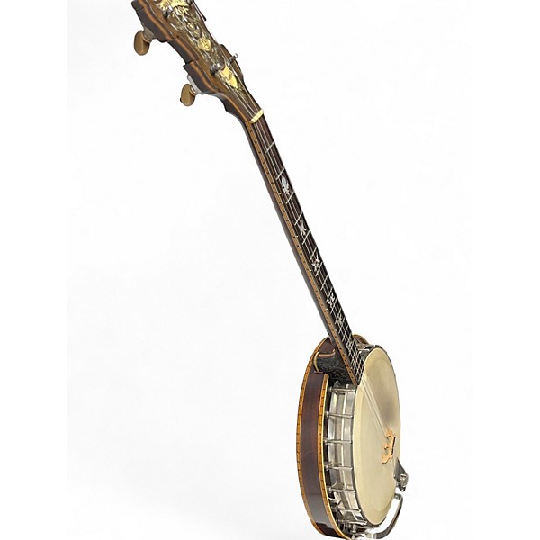 Vintage 1925 Paramount tenor banjo Antique Natural Banjo