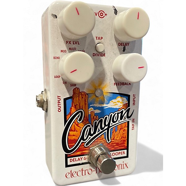 Used Electro-Harmonix Canyon Delay and Looper Effect Pedal