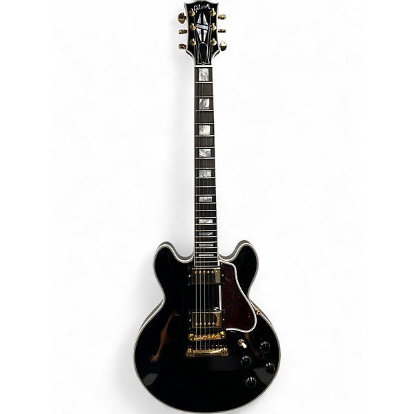 Used 2022 Gibson CS356 Ebony Hollow Body Electric Guitar