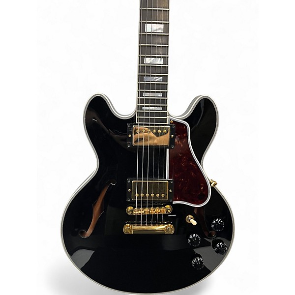 Used 2022 Gibson CS356 Ebony Hollow Body Electric Guitar