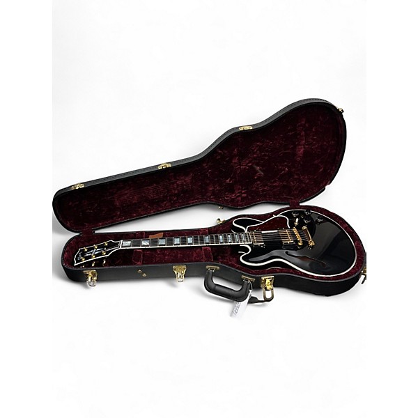 Used 2022 Gibson CS356 Ebony Hollow Body Electric Guitar