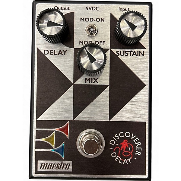 Used Maestro DISCOVERER DELAY Effect Pedal