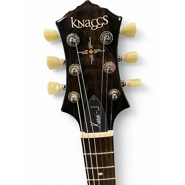 Used 2024 Knaggs Kenai J MT H2 Cherry Burst Solid Body Electric Guitar