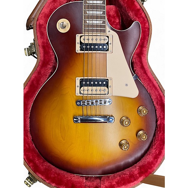 Used 2020 Gibson Les Paul Traditional Pro V 2 Tone Sunburst Solid Body Electric Guitar