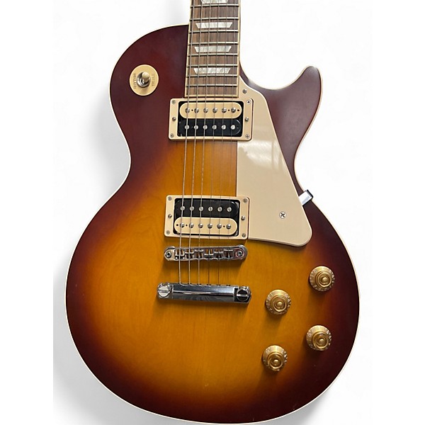 Used 2020 Gibson Les Paul Traditional Pro V 2 Tone Sunburst Solid Body Electric Guitar