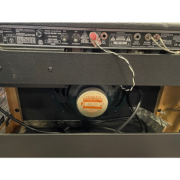 Used Fender Reissue 64 DELUXE REVERB Tube Guitar Combo Amp