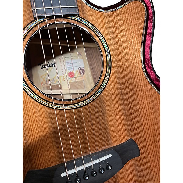 Used 2020s Taylor 914CE BUILDERS EDITIION KONA EDGEBURST Acoustic Electric Guitar