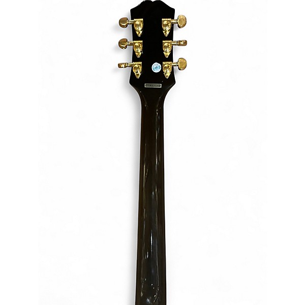 Used Epiphone EJ2OOSCE Black Acoustic Electric Guitar