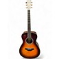 Used Yamaha LSTA 2 Color Sunburst Acoustic Electric Guitar thumbnail