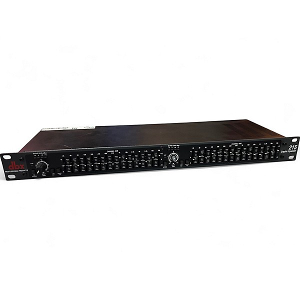 Used dbx 215 Dual 15-Band Graphic Equalizer