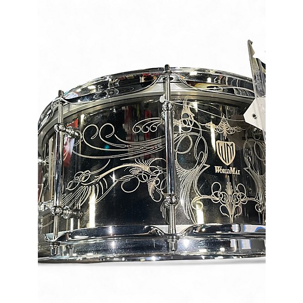 Used Worldmax 6.5X14 BK-6514EN Black Nickel Drum