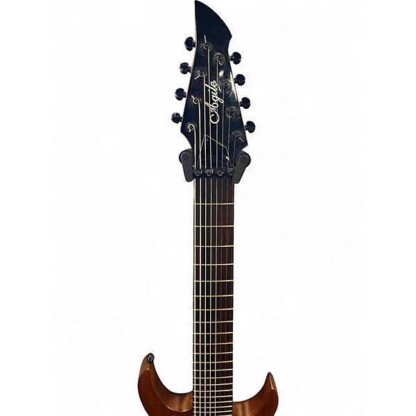 Used Agile INTERCEPTOR Natural Solid Body Electric Guitar