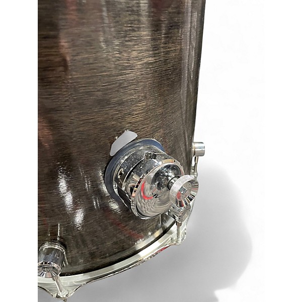 Used Doc Sweeney Drums 4 Piece Steam Bent Myrtle Shell "Quicksilver" Myrtle Drum Kit