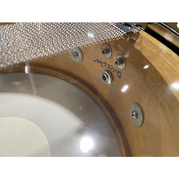 Used Doc Sweeney Drums 4 Piece Steam Bent Myrtle Shell "Quicksilver" Myrtle Drum Kit