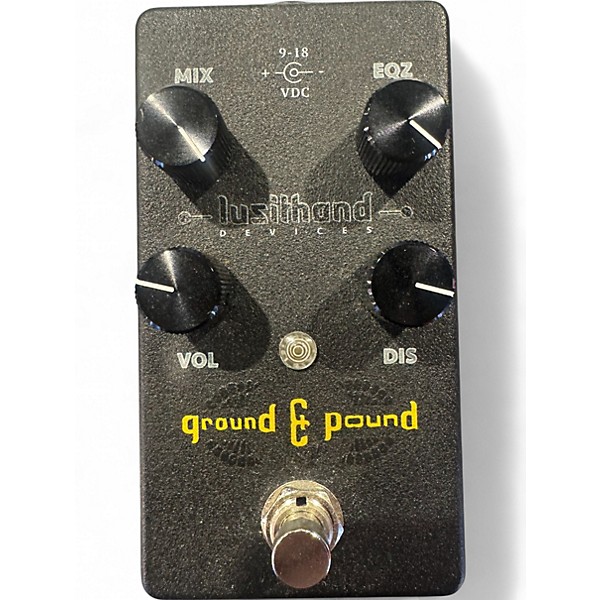 Used Lusithand ground & pound Effect Pedal