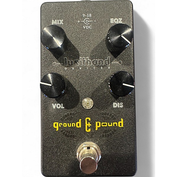 Used Lusithand ground & pound Effect Pedal