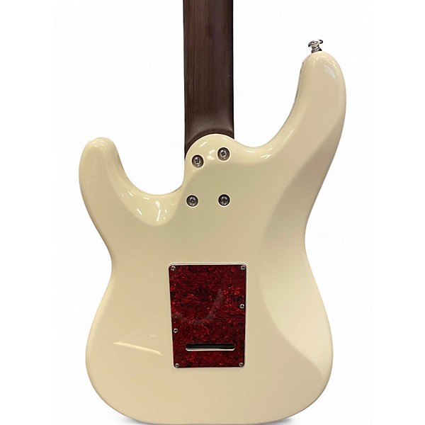 Used Schecter Guitar Research MV-6 Olympic White Solid Body Electric Guitar