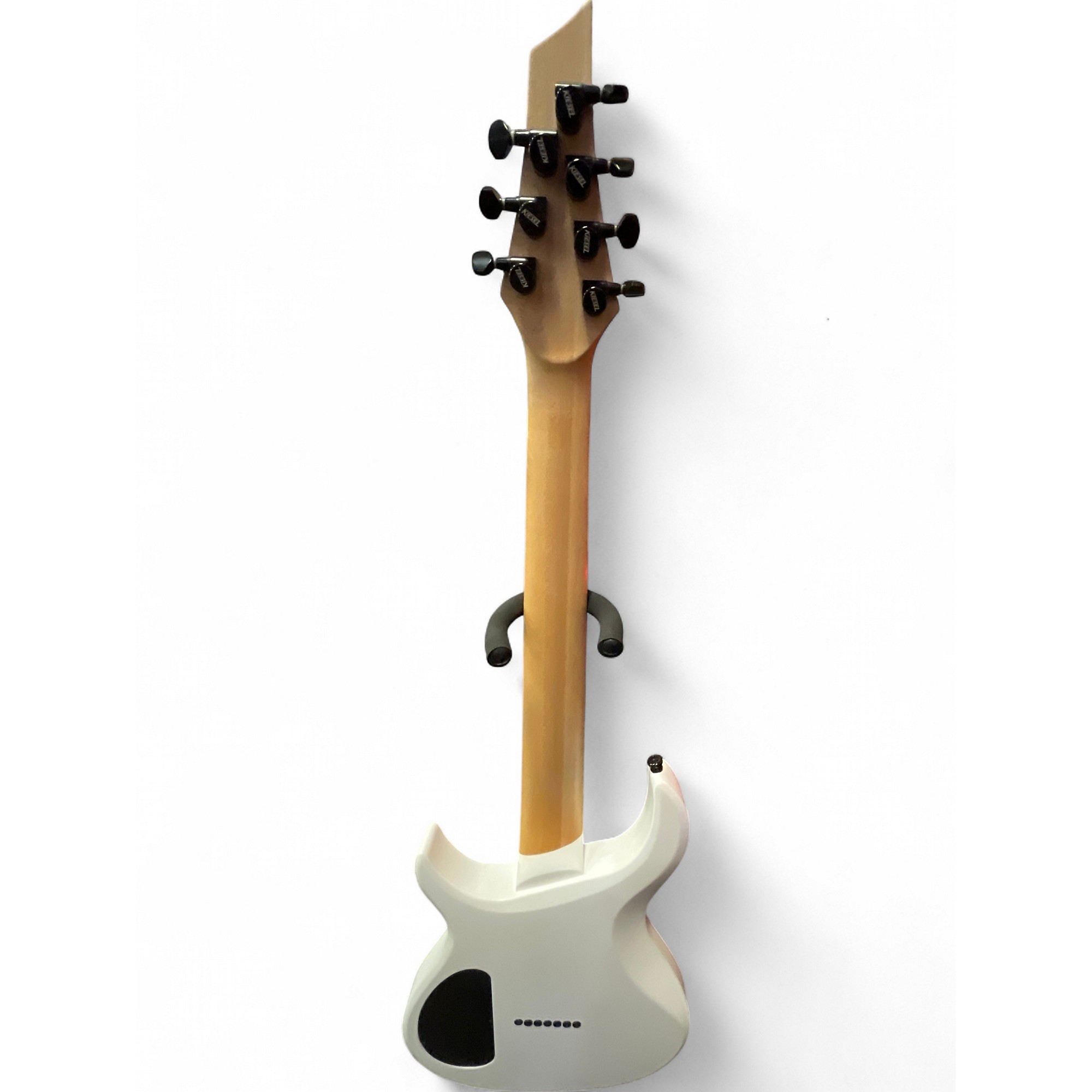 Used Kiesel crescent 7 white Solid Body Electric Guitar white